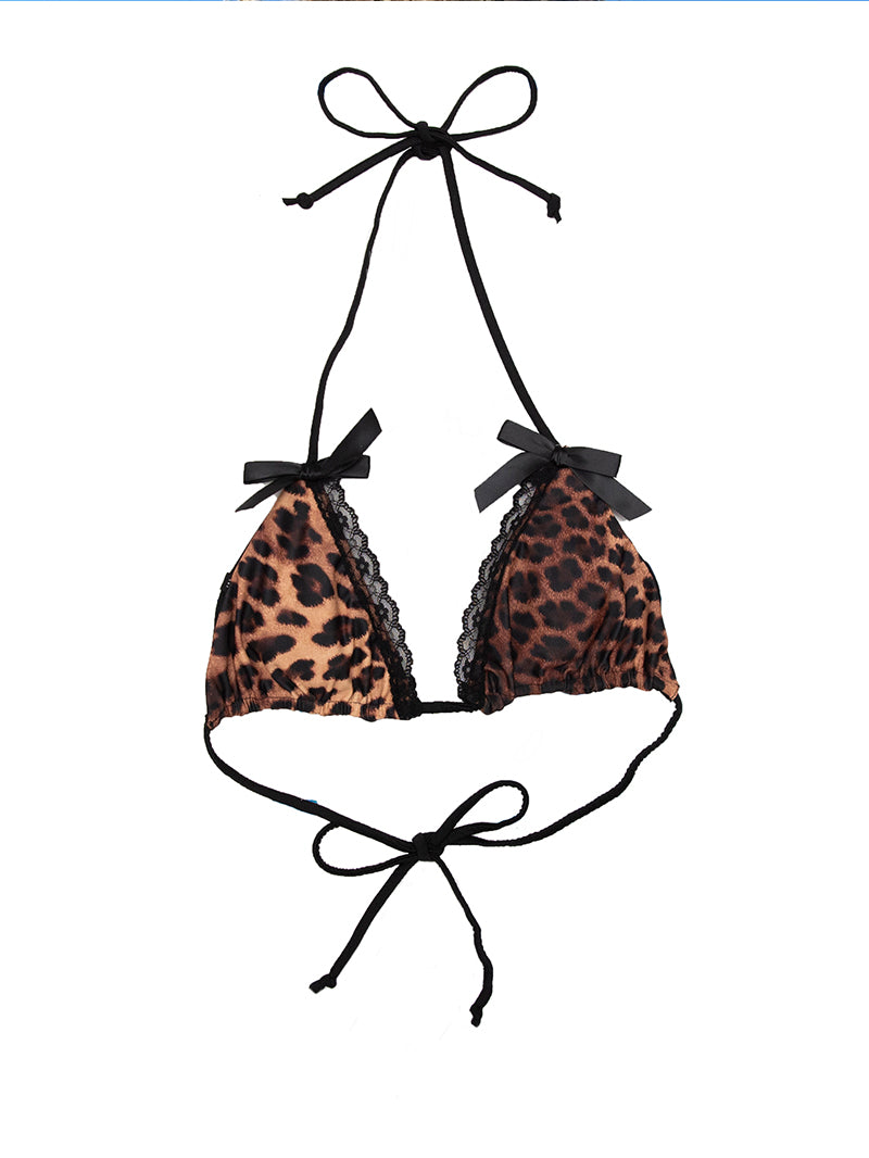 Cheetah Sister Bikini Top