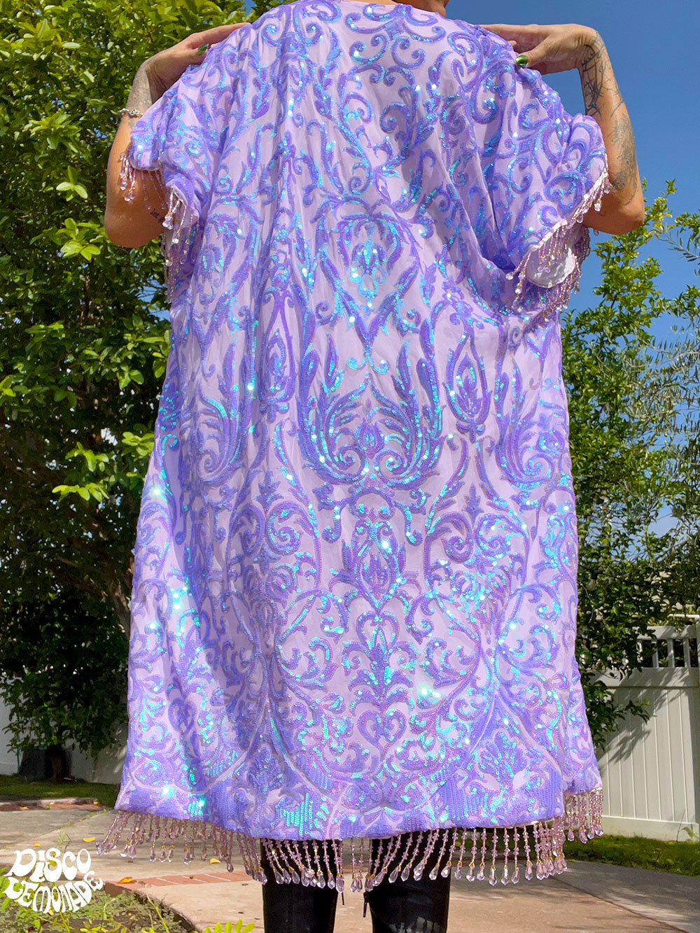 Violet Sunrise Robe