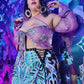 Made to Order: Curvy Fairy Disco Skirt - Black Detailing - More Colorz!