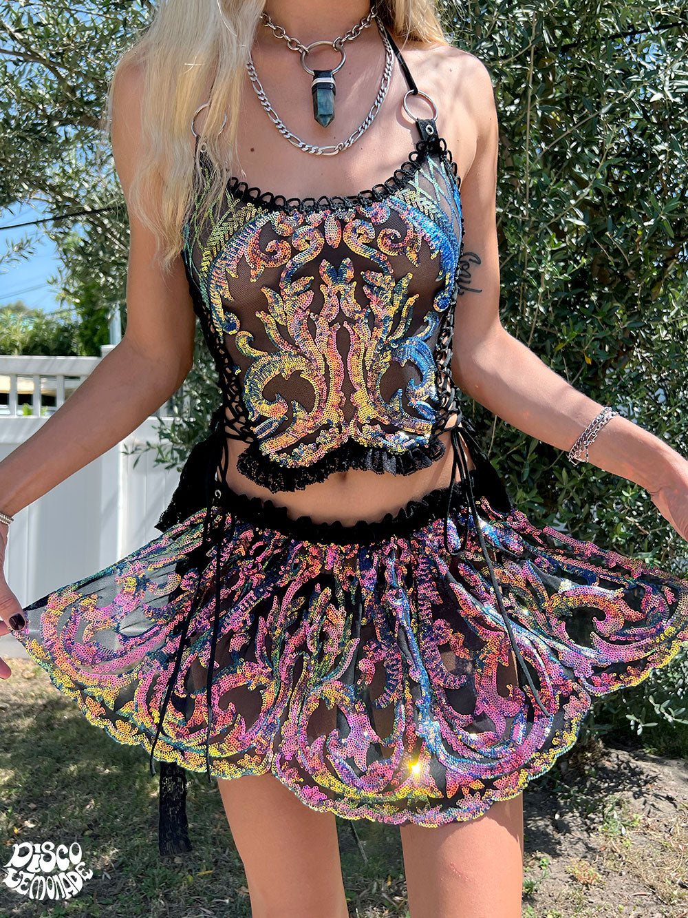 Radiant Swirl Skirt