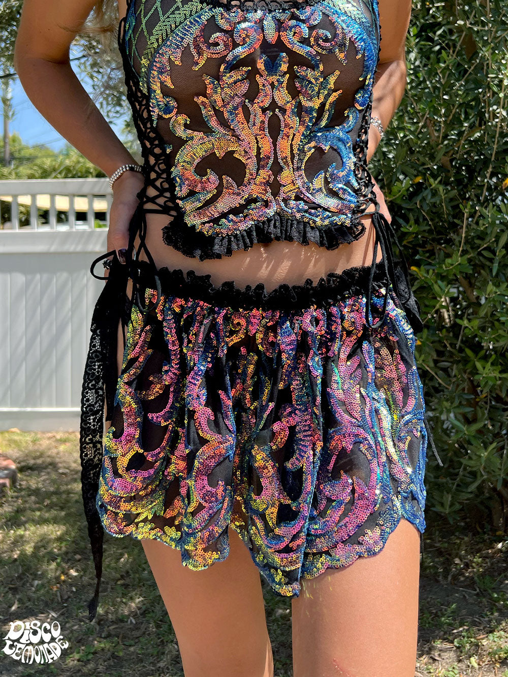 Radiant Swirl Skirt